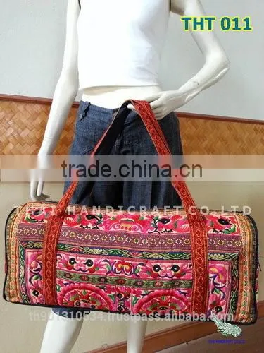 Thai Embroidered HMONG Hill Tribe Travel Bag THT 011