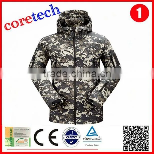 Waterproof breathable mens ski jacket factory