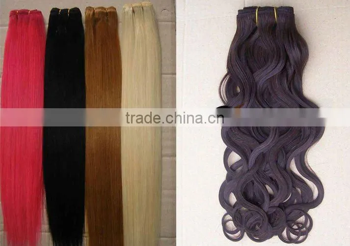 Animal hair weave, Synthetic animal hair