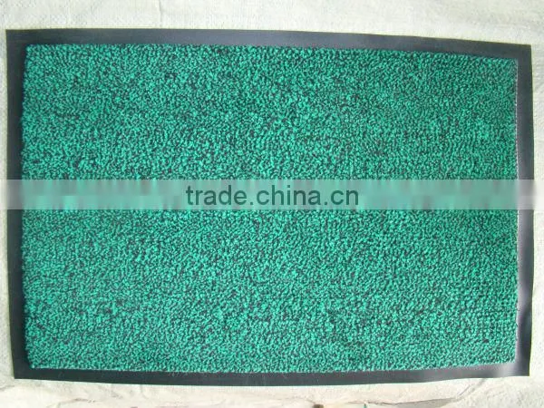 polypropylene fiber cut piles carpet with pvc backing