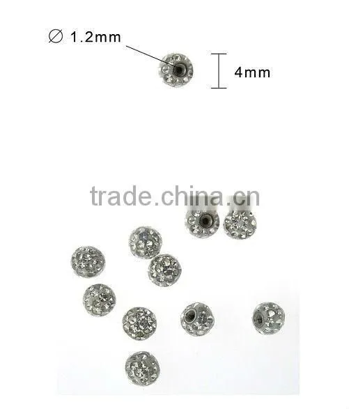 Fashion Body Piercing Accessories Crystal Ball,Crystal Piercing Ball