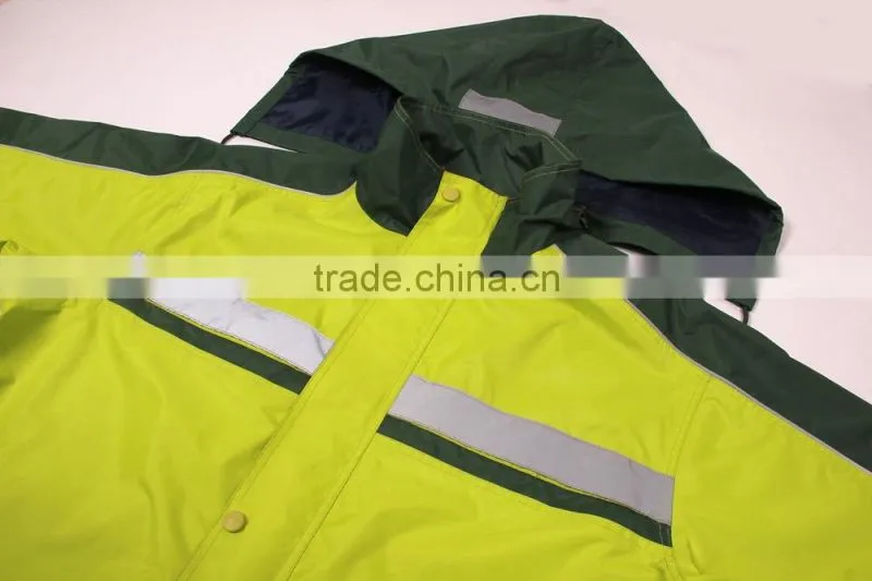 PVC/Polyester industry rainsuit