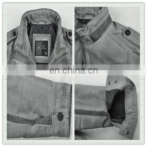 latest new spring thin cotton moto handsome bomber men spring coat