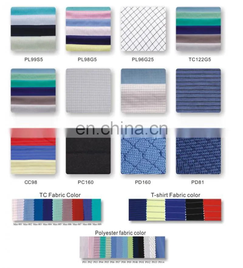 Best selling standard 3/4 length antistatic lab coat smock