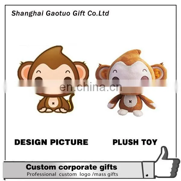 Customized Logo Custom Handmade Stuffed Animals Plush Toy