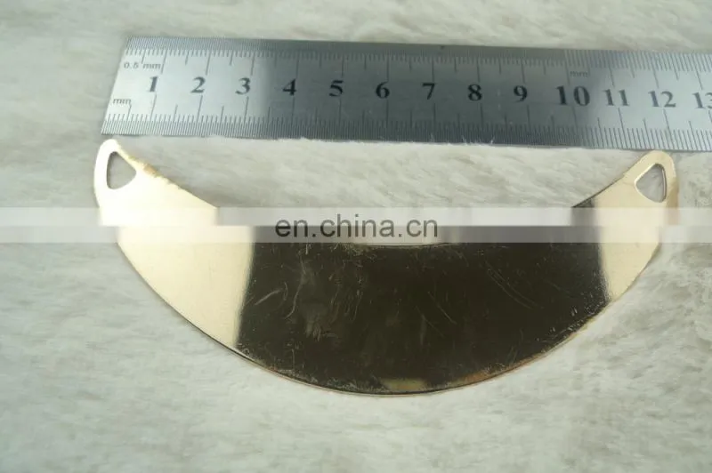 2015 high quality gold metal trims for necklace garment