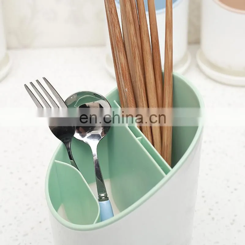 Wholesale PP kitchen Fork Tool Spoon Strainer Chopstick Holder Chopstick Container