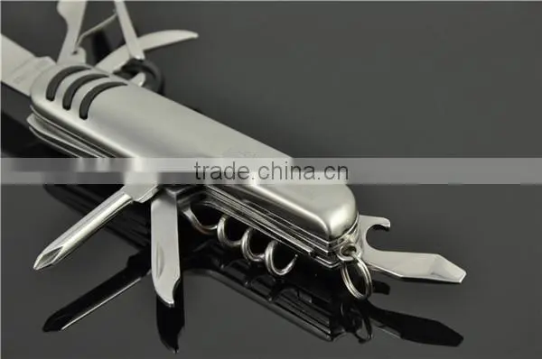 Hot Selling Detachable Fork and Spoon Aluminum Handle Camping Knife