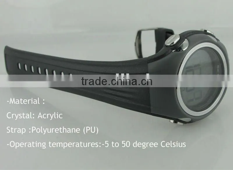 Stopwatch Alarm 5.3khz Heart Rate Monitor