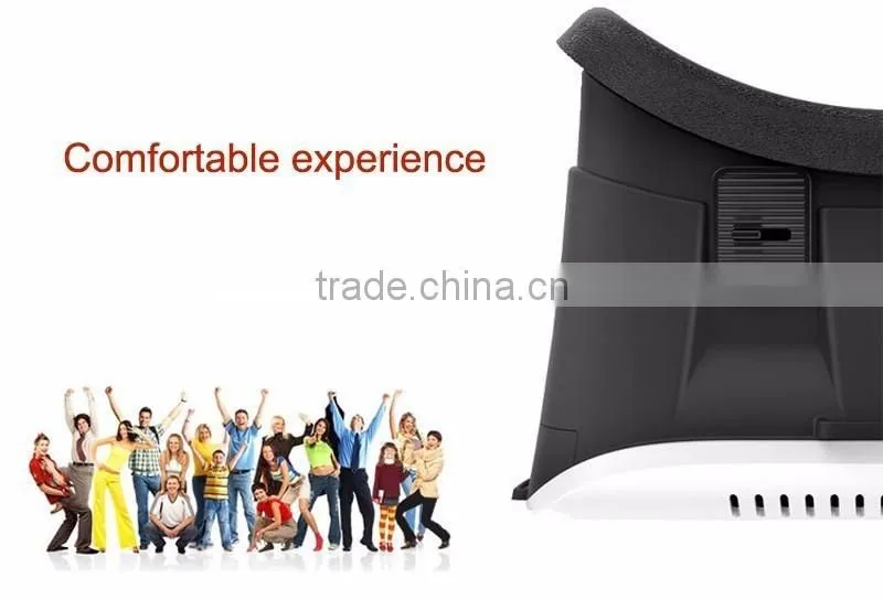 VR BOX Virtual Reality 3D Glasses for Watching Moives And Games Support 4.7" - 6.0" Smart phone