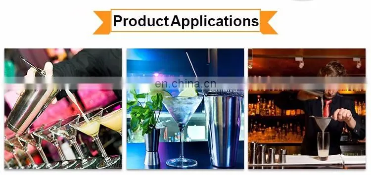 High Quality Bar Stainless Steel 750 ML Cocktail Shaker Set