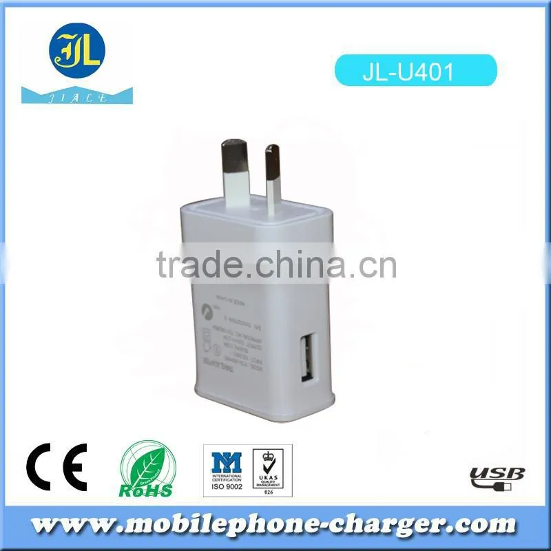 New products 2016 consumer electronics usb wall charger for mobile phone white