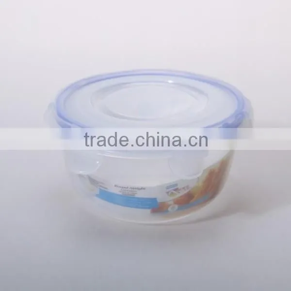 Circular microwave fresh-keeping box Edible tableware plastic