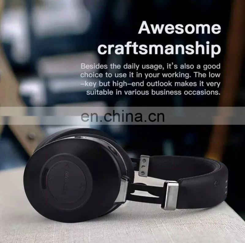 Bluedio V2 ANC Blue-tooth Headphone with Mic High Bass Sounds for Cell Phones