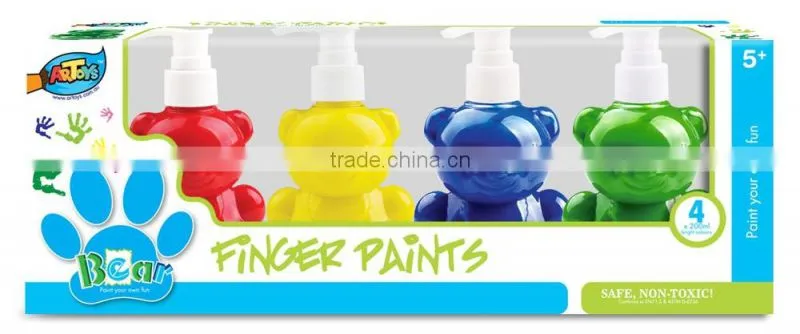 hot sale 12pcs finger paint
