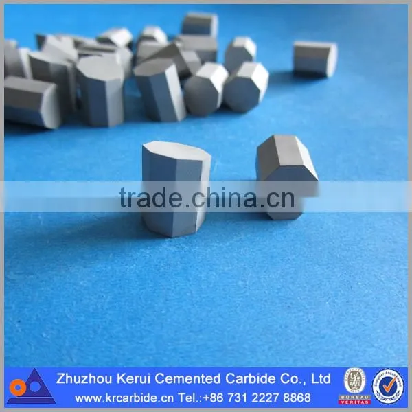 Customized tungsten carbide drill bit insert octagonal insert for rotary drilling
