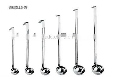 kitchen tools restaurant serving equipment stainless steel soup ladel
