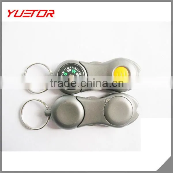 Outdoor camping Survival Gear Compass with LED light