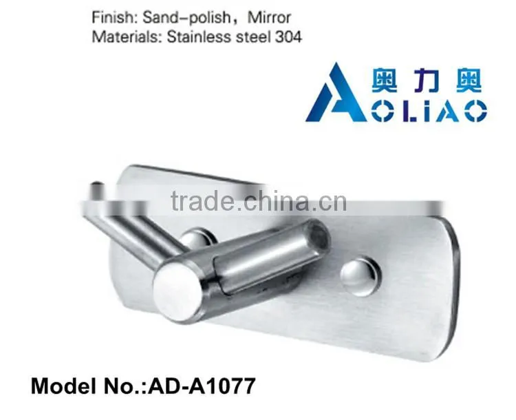 High quality Bathroom hardware stainless steel bathroom towel hook