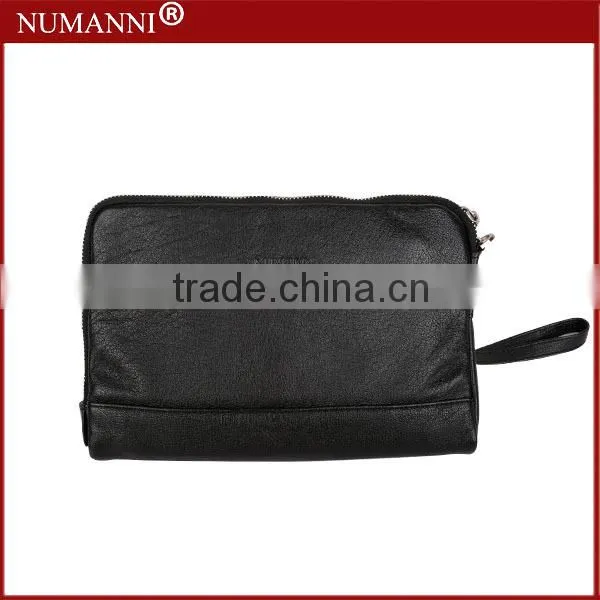 businessman genuine italian leather bag simple style briefcase
