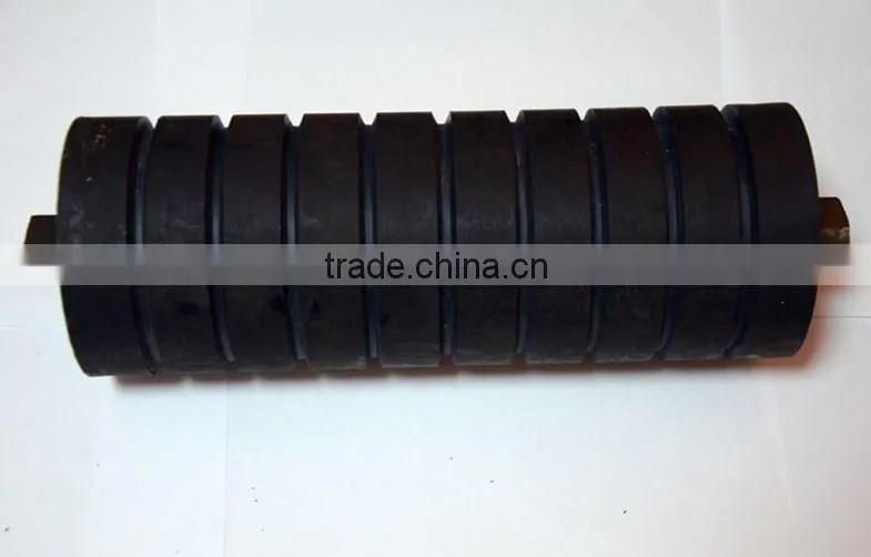 New Condition Conveyor Rubber Coated Roller/Impact Roller