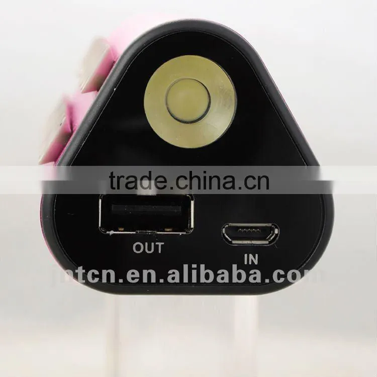 6000/6600/7800/8400mAh unique Trilateral+Cupula Portable Power Bank charger for Smart phone MP014