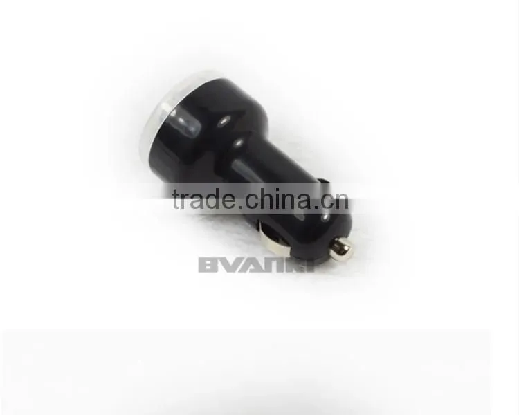 2016 low price high quality mini dual port car usb charger coloful Mobile Phone Charger for Apple and Samsung free samples