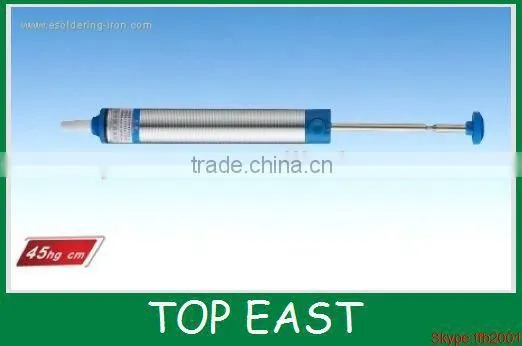 High quality Solder Sucker Desoldering Vacuum Pump Solder Removal Tool Blue