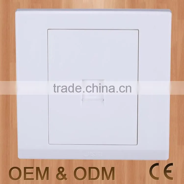white one gang rj11 tel socket or telephone socket