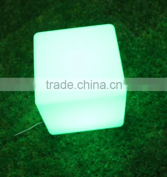 LED light decotative cube with remote control C005