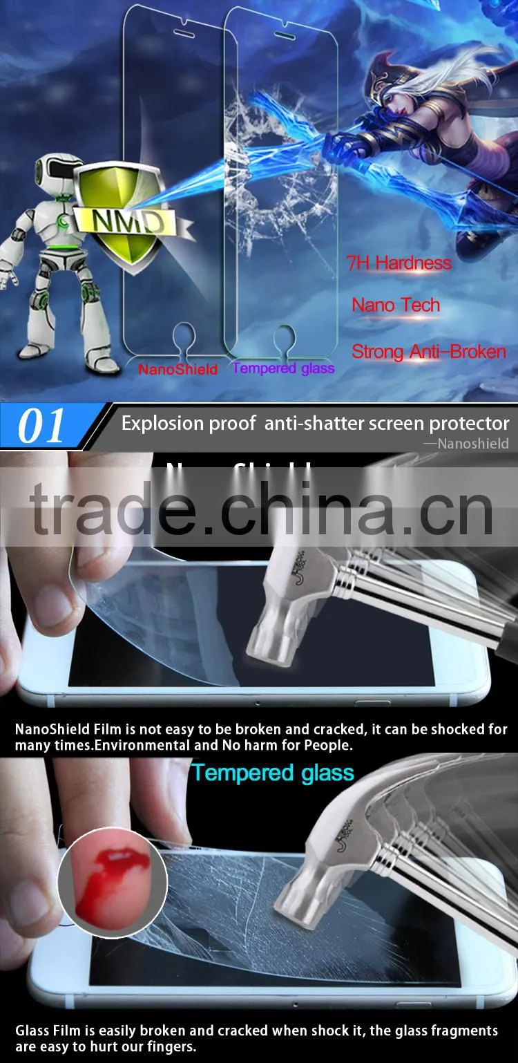 Nano-coated Anti Shock Screen Protector for Sony Xperia Z3 compact invisible shield