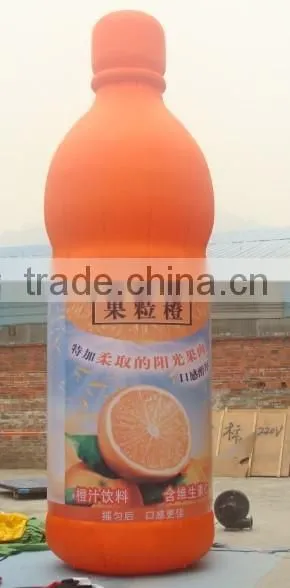 cheap inflatable beer bottle for promotion / advertising inflatable bottle / inflatable wine bottle