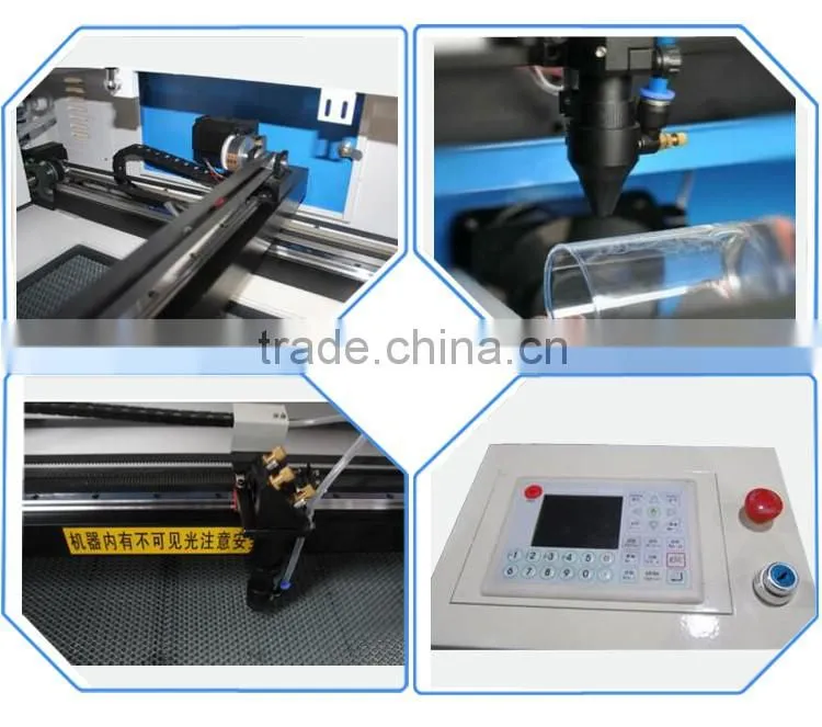 Jinan manufacturer hot sale acrylic sheet laser cut engraving machine