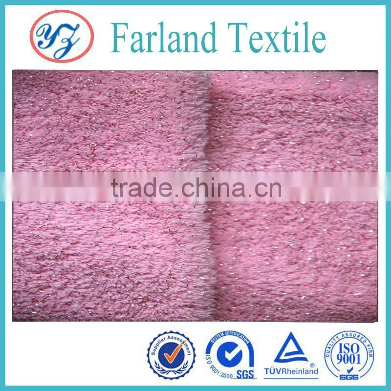 100%polyester textile and apprel fabric Beautiful velvet