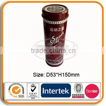 Round Cosmetic Tin Packaging Box