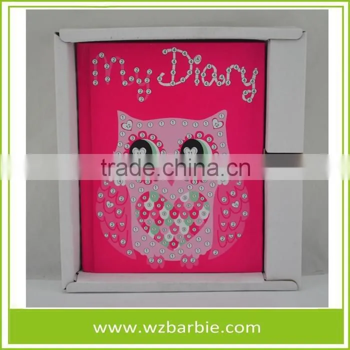 Customer Hardcover Dary Paper Notebook With lock