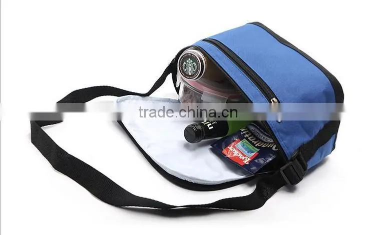 Promotional lunch storage ice bag wine beer drinking cooler ziplock case