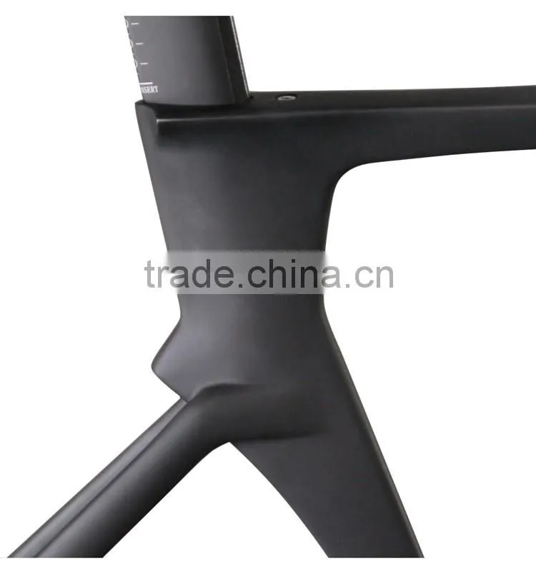 2015 UD matt track frameset 700c Chinese carbon track frame bicycle frame