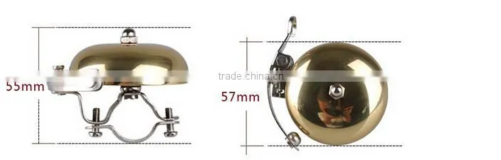 2015 Hot Bicycle Bell bicycle accessories Metal Ring Handlebar Bell Retro Alarm Metal Handlebar Horn