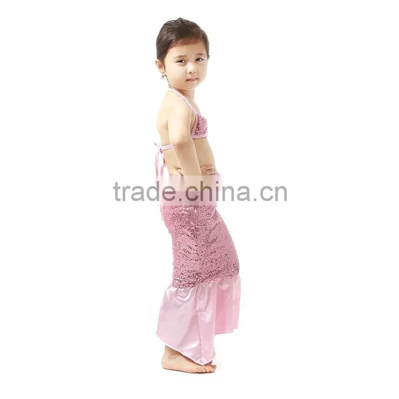 Wholesale two piece bra and mermaid tail swimsuit sexy bikini for girls