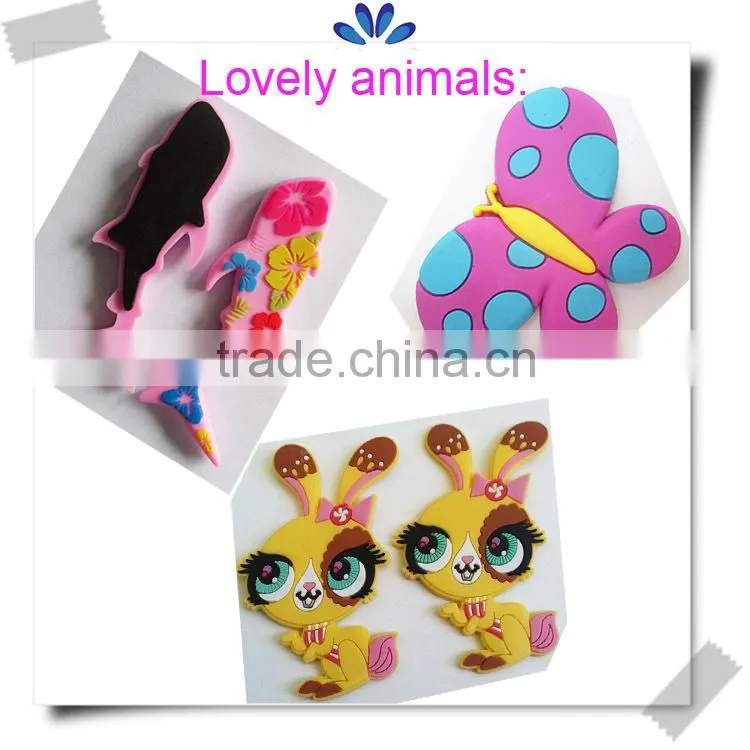 Custom multi-colour 3d fridge magnet,rubber fridge magnets