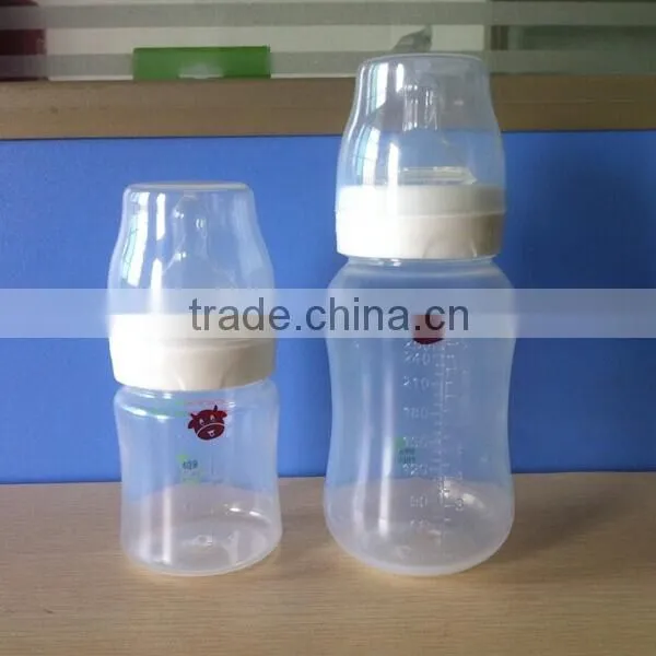 Free sample factory direct sale 120ml plastic baby feeder 4oz durable baby feeding milk bottle