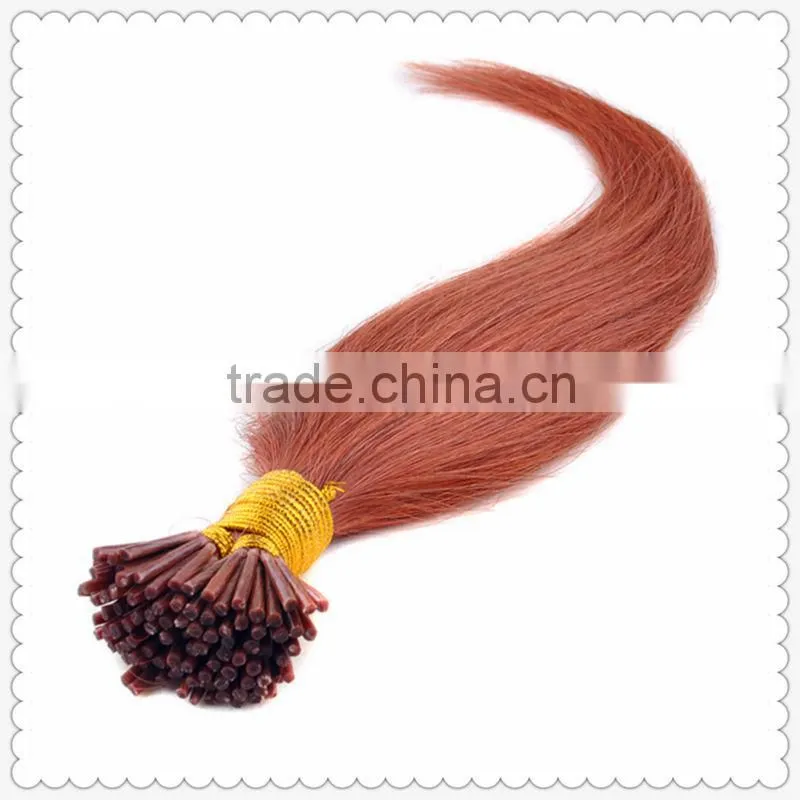 Top selling Virgin Remy Human hair prebonded I tip