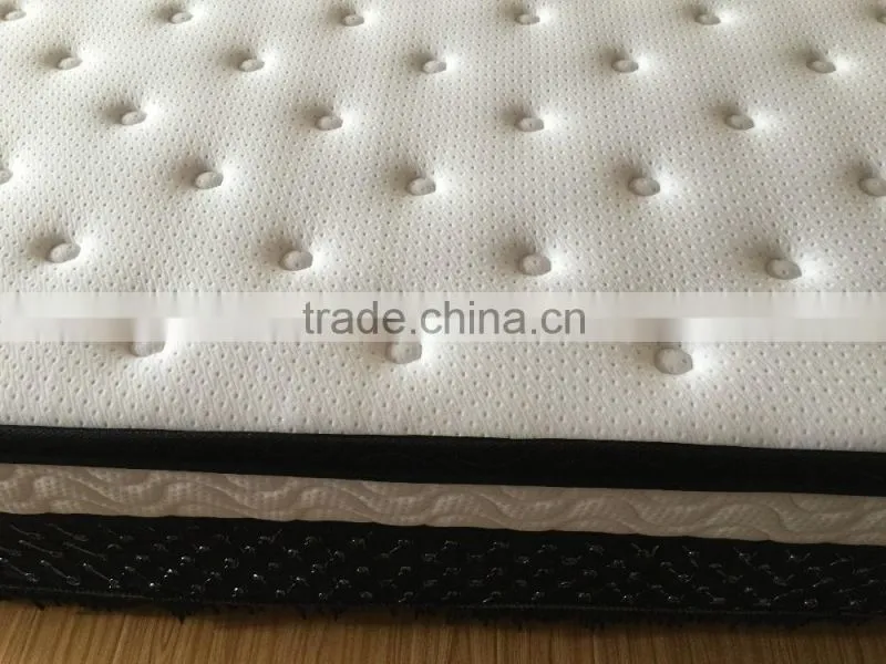 Holiday inn hotel bedroom furniture pocket spring mattress