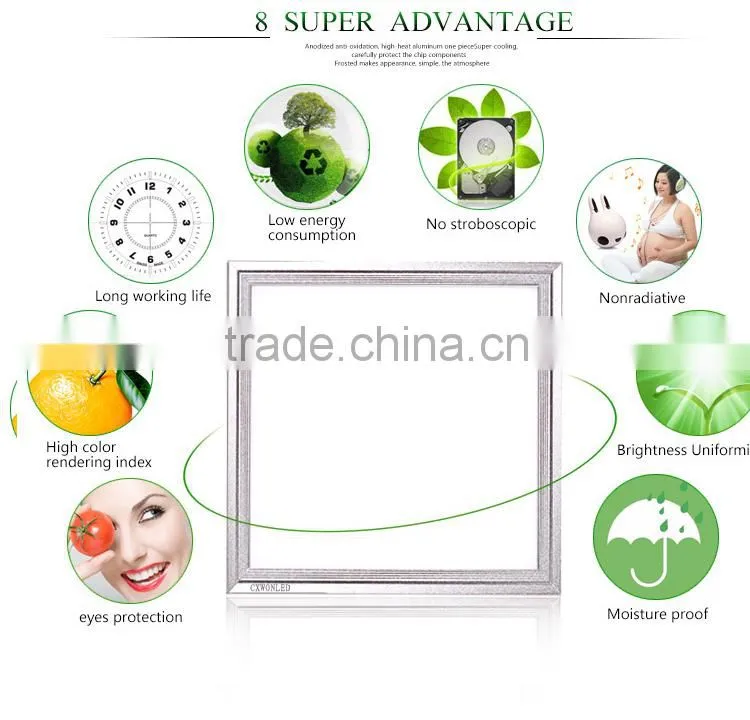 48W 600X600MM ceiling led panel light best selling high performance great discount 2ftx2ft led panel light
