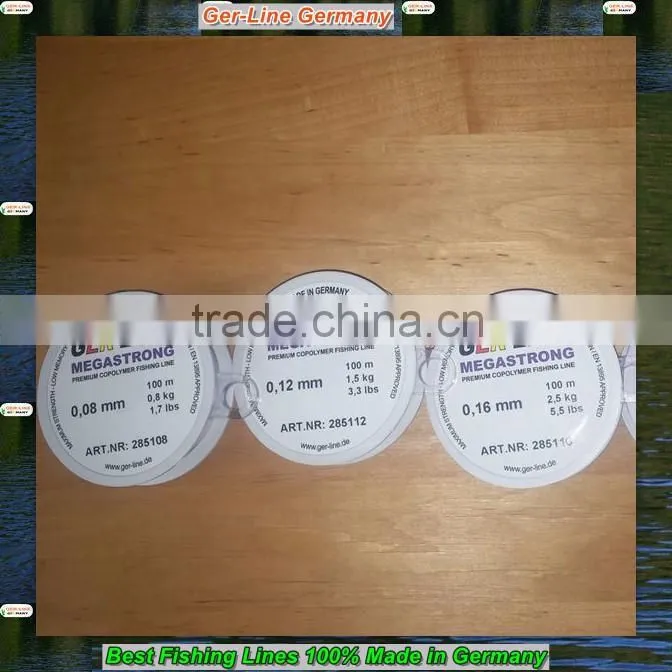 100M best fishing line made in Germany high-quality with moderate price 0.08-2.0mm