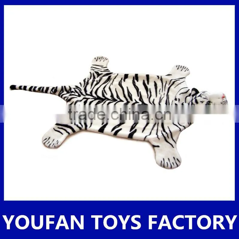 3d carpet lifelike plush tiger fur carpet