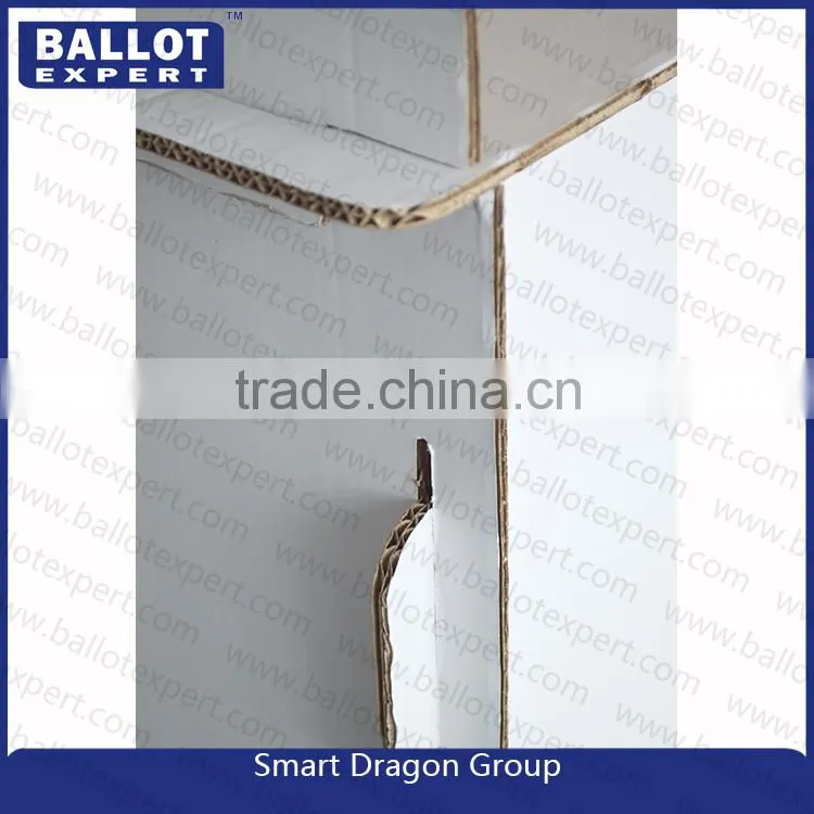 2016 new design JYL SE-TDC005 hot sales cardboard folding easy transport ballot booth