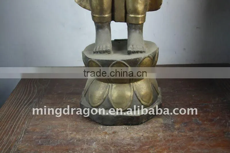 Thailand Standing Bronze Buddha
