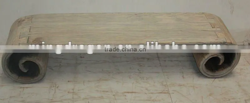 antique Chinese natural scroll table, tea table